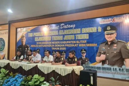 Tangani Korupsi Dam Kali Bentak Rp5,1 M, Kejari Blitar Sidik TP2ID Foto BeritaJatim.com