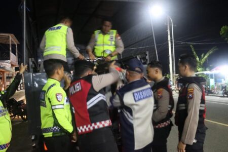 Operasi Gabungan di Pacitan: 18 Motor Diamankan, Termasuk Knalpot Brong Foto BeritaJatim.com