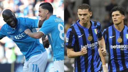 Napoli dan Inter Sama-sama Menang, Perebutan Scudetto Serie A Kian Panas Foto BeritaJatim.com