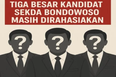Tiga Besar Kandidat Sekda Bondowoso Masih Dirahasiakan, Menunggu Pertek BKN Foto BeritaJatim.com