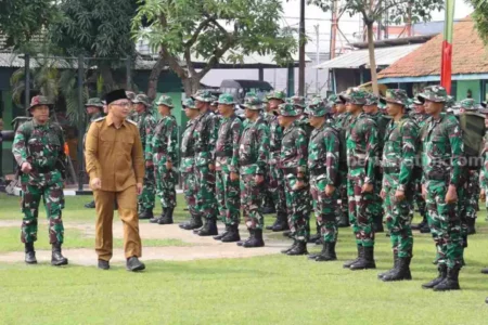 TMMD ke-124 Gresik Fokus pada Infrastruktur dan Rumah Tinggal Layak Huni Foto BeritaJatim.com