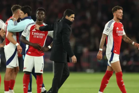 Gagal di Liga Champions, Arsenal Resmi Tanpa Gelar Selama Lima Musim Era Arteta Foto BeritaJatim.com