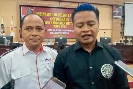 Jabat Wabup sekaligus Ketua KONI Blitar, Beky Siap Keluarkan Uang Pribadi Foto BeritaJatim.com