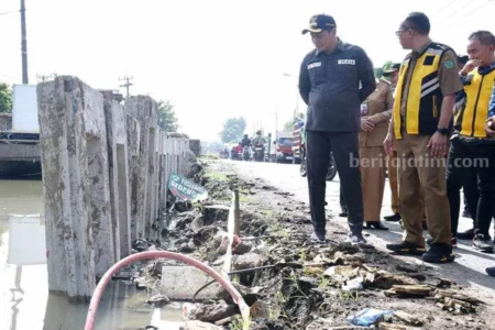 Pemkab Sidoarjo Bakal Bangun 11 Ruas Jalan Beton Tahun Ini Foto BeritaJatim.com