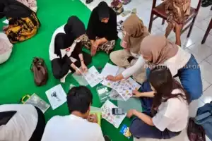 Komunitas Peduly Surabaya Ajak Pejuang Kanker Berkreasi Foto BeritaJatim.com