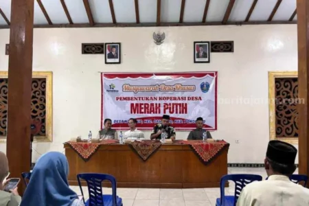 307 Kopdes Merah Putih Dibentuk di Ponorogo, Siap Dukung Kedaulatan Ekonomi Desa Foto BeritaJatim.com