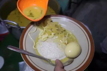 Berburu Kuliner Malam di Tuban, Serabi Lodeh Khas Bumi Wali Wajib Dicoba Foto BeritaJatim.com
