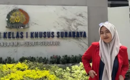 Mahasiswa Untag Surabaya di Humas Kantor Imigrasi Surabaya Melalui Program Magang Foto BeritaJatim.com