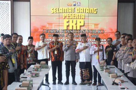 Polresta Sidoarjo Gelar Forum Konsultasi Publik Bersama Mahasiswa dan Komunitas Foto BeritaJatim.com