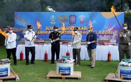 Kanwil Bea Cukai Jatim Antisipasi Peredaran Rokok Ilegal Foto BeritaJatim.com