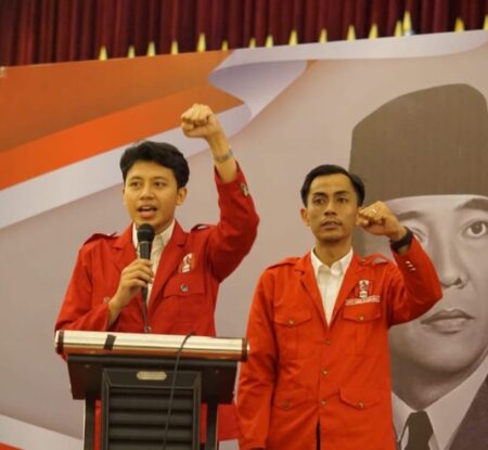 Sah! Risyad–Patra Nakhodai GMNI, Terpilih Aklamasi di Kongres XXII Bandung Foto BeritaJatim.com