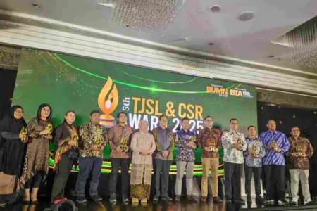 Petrokimia Gresik Raih Gold TJSL, Wujud Komitmen ke Masyarakat Ring Satu Foto BeritaJatim.com