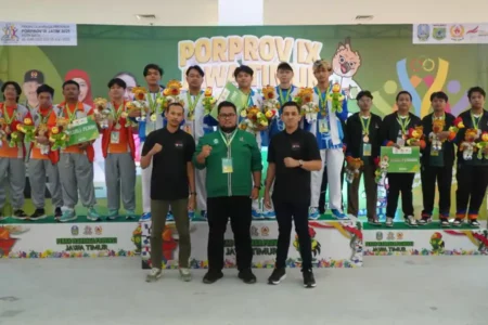 Menegangkan, Berikut Hasil Pertandingan Esports Hari Kedua di Porprov IX Jatim 2025 Foto BeritaJatim.com