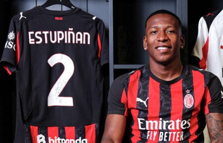 Pervis Estupinan ke AC Milan; Perpaduan antara Cafu dan Theo Hernandez Foto BeritaJatim.com