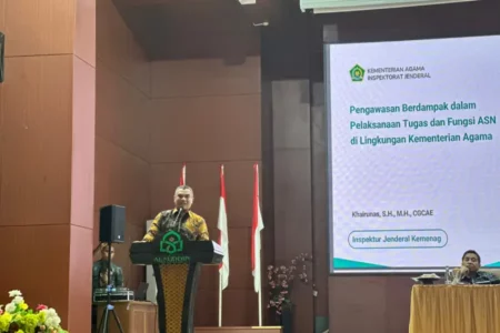Irjen Kemenag Safari Pengawasan di Sulsel: Jangan Noda Integritas ASN dengan Praktik Curang Foto BeritaJatim.com