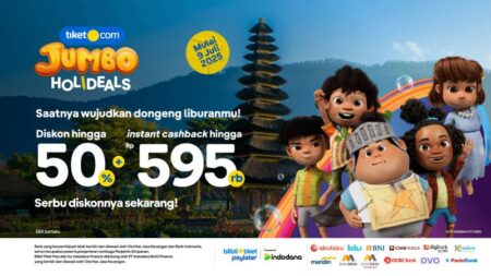 tiket.com Ajak Liburan Seru Ala Film JUMBO, Tawarkan Diskon Hingga 50% Foto BeritaJatim.com