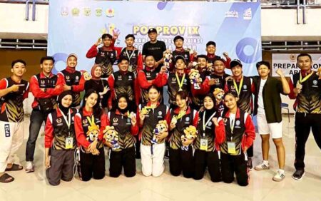 Ponorogo Hattrick Juara Umum Jujitsu Porprov Jatim 2025, Cetak 9 Medali di Malang Foto BeritaJatim.com