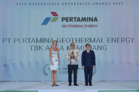 Lewat Program Gemah Karsa, PGE Area Kamojang Raih Penghargaan Internasional di Asia Responsible Enterprise Awards 2025 Foto BeritaJatim.com
