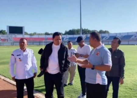 Laga Perdana Super League 2025-2026, Madura United Jamu Persis Solo di Stadion Gelora Pemelingan Pamekasan Foto BeritaJatim.com