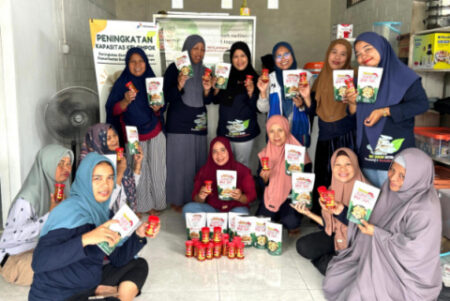 Dukung Kebijakan Ketahanan Pangan Pemerintah, Pertamina EP Sangatta Field Pemberdayaan Kelompok Wanita Tani Foto BeritaJatim.com