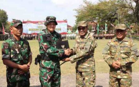 Bupati Pamekasan Buka Program TMMD Ke-125 di Desa Kramat Foto BeritaJatim.com