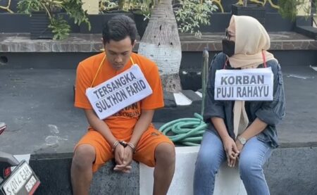 Berdasarkan Reka Ulang, Ini Kisah Tragis Puji Dibunuh Sang Kekasih dan Mayatnya Dibuang di Sawah Tuban Foto BeritaJatim.com