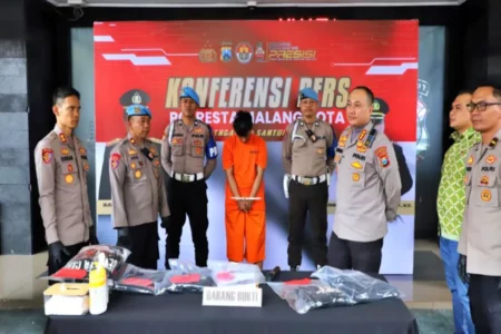 Bentrok di Malang, Anggota Konvoi Perguruan Silat Tewas Ditusuk Warga Foto BeritaJatim.com