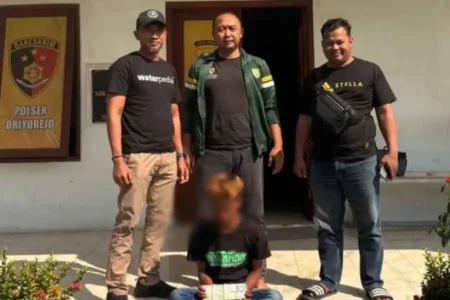 Pelajar SMP di Gresik Curi Motor Saat Lihat Kunci Tertinggal di Dashboard Foto BeritaJatim.com