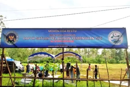 Dapur Pertama MBG Sumenep Dibangun di Kangean, Ketersediaan Material Jadi Kendala Foto BeritaJatim.com