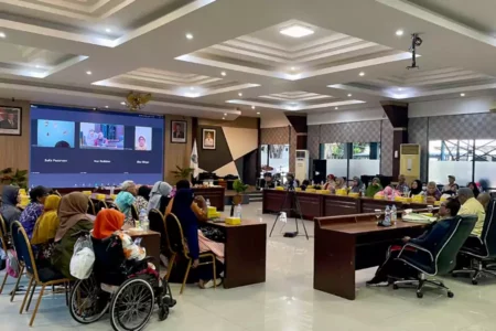 Dorong Kemandirian Koperasi Disabilitas, Diskop UKM Jatim Gelar FGD Penguatan Wirausaha Foto BeritaJatim.com
