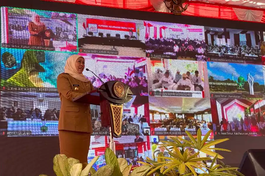 Percepatan Koperasi Desa Merah Putih, Jawa Timur Berhasil Menjadi Peringkat Terbaik Nasional Foto BeritaJatim.com
