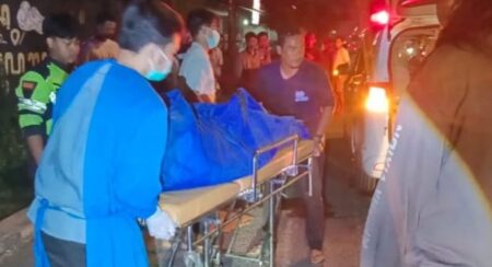 Kecelakaan Tunggal di Jalan Raya Jombang-Surabaya, Seorang Pengendara Motor Meninggal Foto BeritaJatim.com