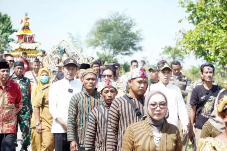 Lestarikan Budaya, Dusun Graman Lamongan Gelar Sedekah Bumi Foto BeritaJatim.com