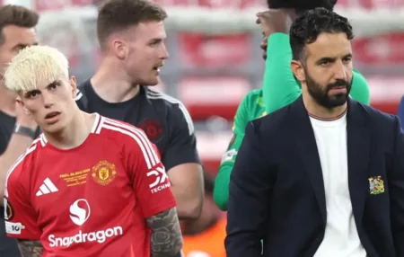 Ruben Amorim Persilakan Semua Pemain yang Ingin Pergi, Termasuk Alejandro Garnacho ke Chelsea Foto BeritaJatim.com