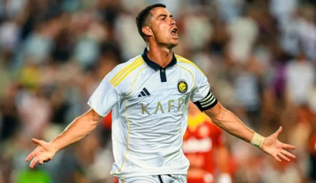 Tidak Ada Pramusim di Mata Cristiano Ronaldo, Cetak Hat-trick ke Gawang Rio Ave FC Foto BeritaJatim.com