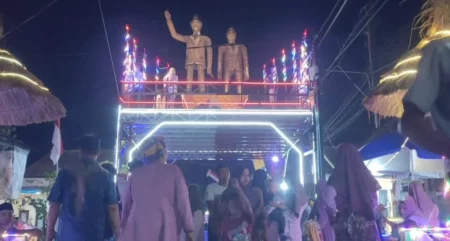 Ratusan Juta Digelontorkan demi Hias Kampung di Gresik, Jadi Spot Wisata Dadakan Sambut HUT ke-80 RI Foto BeritaJatim.com