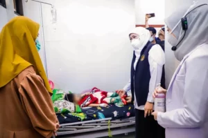73 Pasien Campak Masih Dirawat di Puskesmas dan Rumah Sakit Sumenep Foto BeritaJatim.com