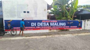 Jadi Korban Pencurian, Warga Lenteng Sumenep Pasang Spanduk ‘Selamat Datang di Desa Maling’ Foto BeritaJatim.com