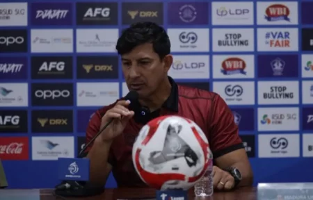 Madura United Usung Misi Bangkit Hadapi Persik Kediri Foto BeritaJatim.com