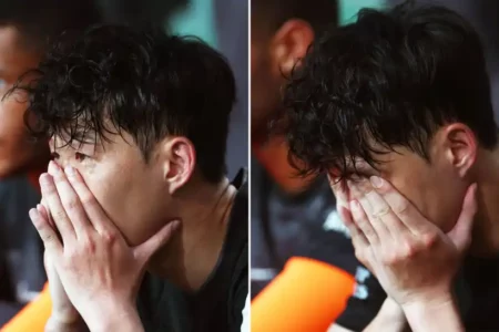 Tangis Son Heung-min Pecah di Laga Perpisahannya dengan Tottenham Hotspur Foto BeritaJatim.com