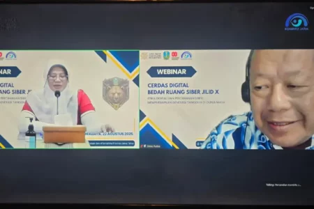 Isi Webinar Kominfo Jatim, Pakar Onno: Uang Rakyat Indonesia ‘Terbang’ ke Kamboja Tembus Rp300 T Foto BeritaJatim.com