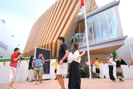Paviliun Indonesia Meriahkan HUT ke-80 RI di World Expo 2025 Osaka Foto BeritaJatim.com