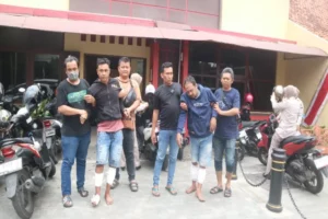 Dua Bandit Curanmor Bersenjata Tajam Asal Sampang di Dor Polisi Surabaya Foto BeritaJatim.com