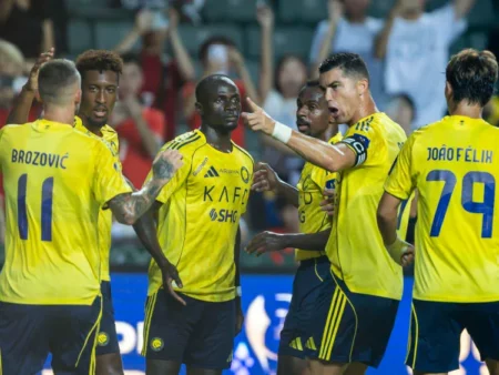 Sadio Mane Diusir Wasit, Cristiano Ronaldo Bikin Al Nassr Sukses Kalahkan Al Ittihad 2-1 Foto BeritaJatim.com