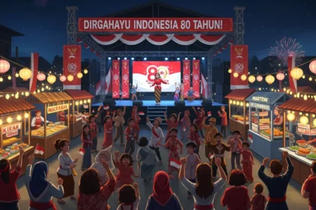 LMKN Pastikan Tak Ada Pungutan Royalti di Hiburan Rakyat HUT ke-80 RI Foto BeritaJatim.com