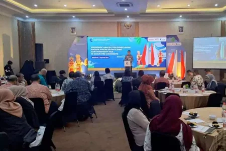 Kanwil KemenHAM Jatim Gelar Workshop Perspektif HAM dalam Produk Hukum Daerah di Mojokerto Foto BeritaJatim.com