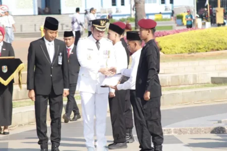 Sebanyak 593 Narapidana Lapas Tuban Terima Remisi Momen HUT Kemerdekaan Foto BeritaJatim.com