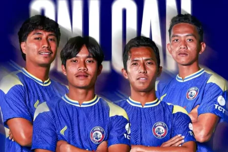 Arema FC Pinjamkan 4 Pemain Andalan ke Deltras Sidoarjo, Demi Jam Terbang dan Masa Depan Foto BeritaJatim.com