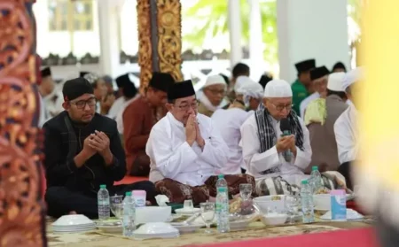 Doa Bersama Sopir Ojol, Bupati: Sumenep Rumah Kita Foto BeritaJatim.com