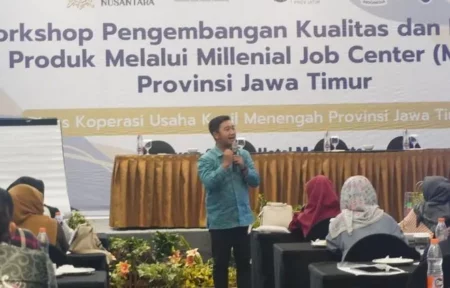 MJC Diskop Jatim 2025, Talenta Muda Malang dan Madiun Dalami Ilmu Desain Kemasan Foto BeritaJatim.com